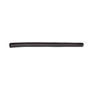 Tubo Termoencogible (Termofit) Negro de 1.2 m, 1/8″ de Diámetro, Reduce de 2:1, Poliolefina.