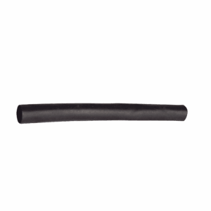 Tubo Termoencogible (Termofit) Negro de 1.2 m, 1/4″ de Diámetro, Reduce de 2:1, Poliolefina.