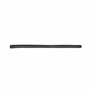 Tubo Termoencogible (Termofit) Negro de 1.2 m, 1/16″ de Diámetro, Reduce de 2:1, Poliolefina.