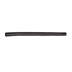 Tubo Termoencogible (Termofit) Negro de 1.2 m, 1/2″ de Diámetro, Reduce de 2:1, Poliolefina.