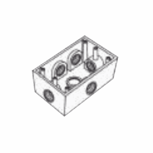 Caja Condulet FS de 1/2″ (12.7 mm) con seis bocas a pr...