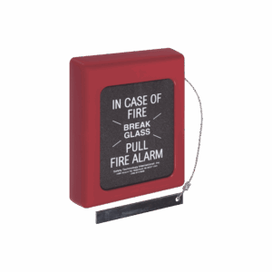 Protector Con Cristal, Rómpase En Caso De Incendio Para Esta...
