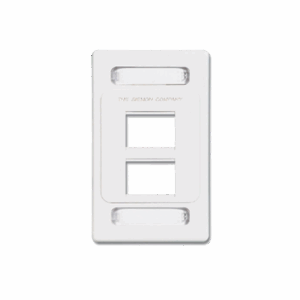 Placa de pared modular MAX, de 4 salidas, color blanco