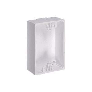 Caja trasera de montaje color blanco para Estaciones de Para...