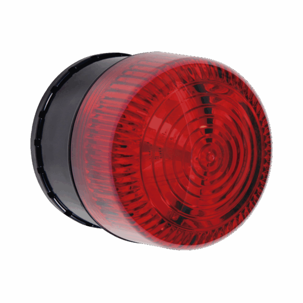 Microcontrolador SELECT-ALERT con Alarma Sirena/Estrobo para notificar Entradas/Salidas No Autorizadas y Emergencias, Color Rojo
