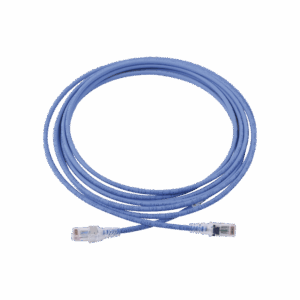 Patch Cord MC6 Modular Cat6 UTP, CM/LS0H, 15ft, Color Azul