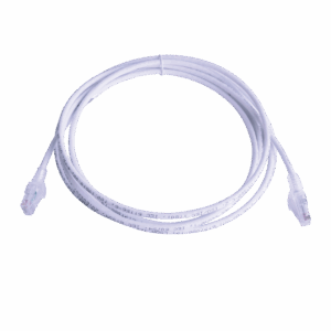 Patch Cord MC6 Modular Cat6 UTP, CM/LS0H, 10ft, Color Blanco...