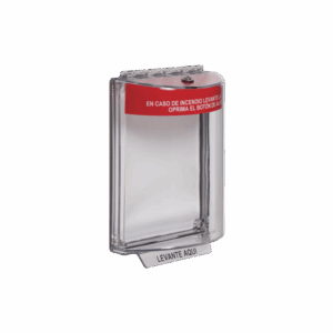 Cubierta Transparente Serie Universal Stopper®, Texto De Inc...