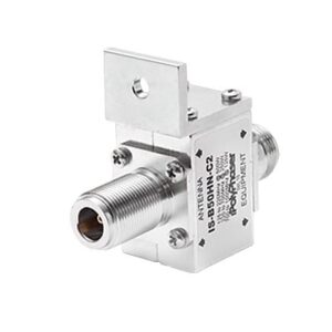 Protector RF Coaxial Para 125 a 1000 MHz Con Ceja Frontal Co...