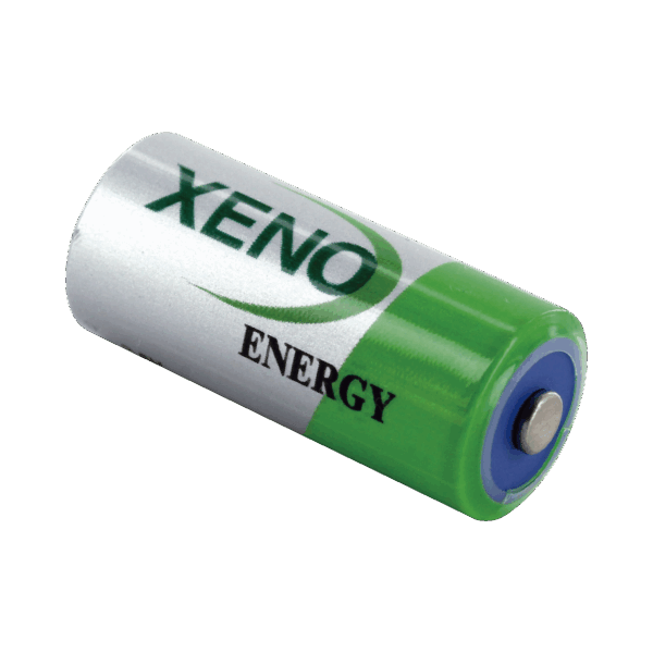 Batería de 3.6 Vcc 1.65 Ah / 14.5 mm diámetro / 33.5 mm alto / No recargable / Tamaño: 2/3AA