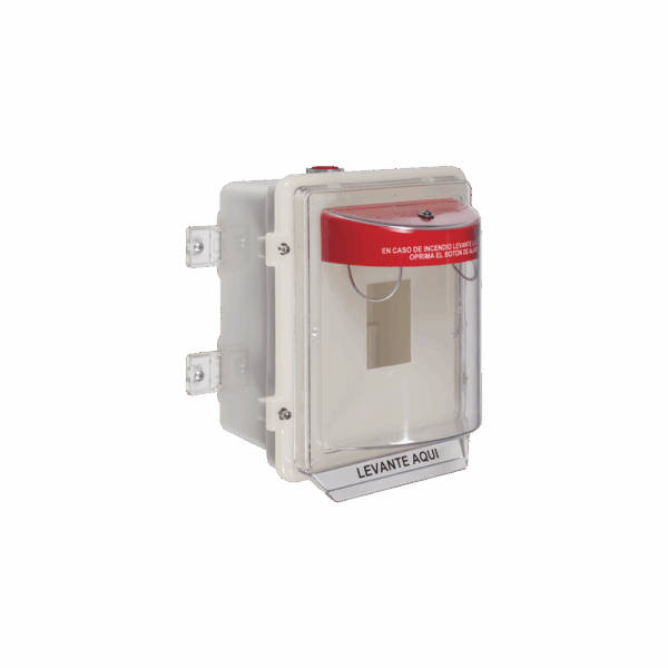 Protector Universal para Estación Manual, Fabricado en Policarbonato Súper Fuerte Para Uso en Exterior