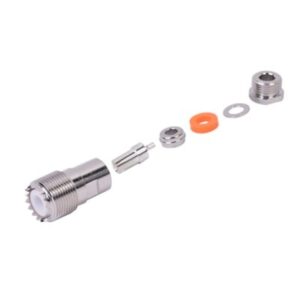 Conector UHF hembra (SO-239) de rosca para cable RG-58/U, RG...
