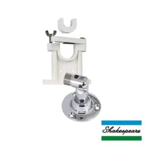 Kit de Montaje con Soporte Giratorio Ajustable para Antenas de 1″ ó 1 1/2″ de Diámetro. Rosca Estándar 1″ x 14 Hilos.