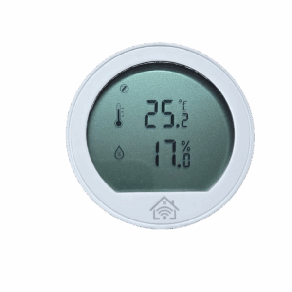 (ZigBee) Sensor de temperatura y humedad con pantalla de consulta, inalambrico ZigBee