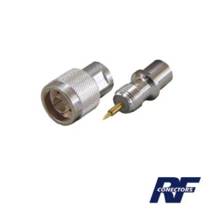 Conector N macho para cable BELDEN 9913, 7810A, 8214; ANDREW...