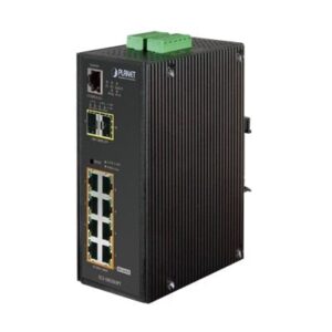 Switch Industrial Administrable Capa 2, 8 puertos PoE Gigabi...