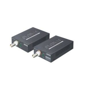 Kit Transmisor y Receptor PoE de Largo Alcance sobre Coaxial...