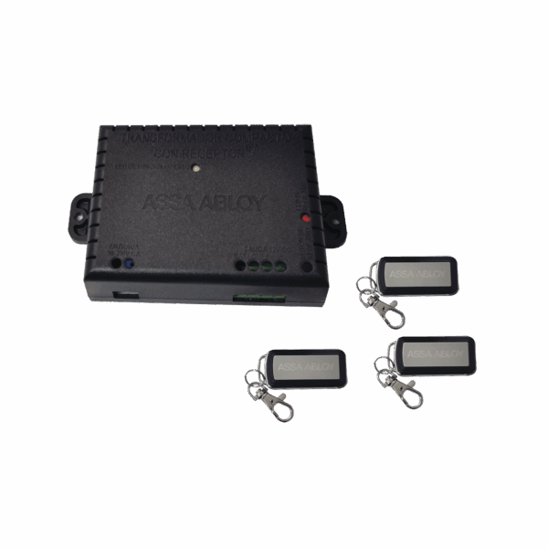 Kit de Receptor Assabloy con 3 controles