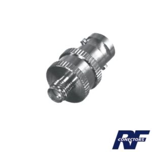 Adaptador en Línea de Conector BNC Hembra a SMA Hembra Corto...