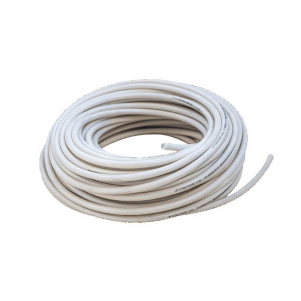 Cable doble aislado de alta durabilidad para cercas electrificadas Bobina con 25 mts (Cable bujia)