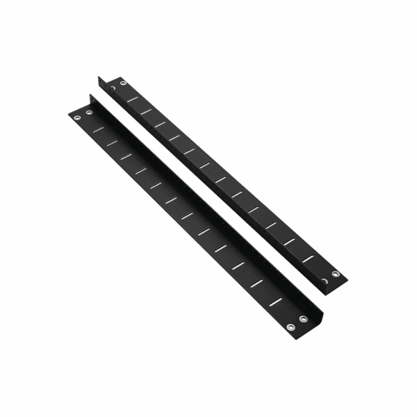 Kit de Rieles Posteriores para Gabinetes PanZone de Panduit, de 18 UR, Color Negro