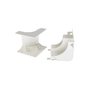Esquinero interior, para uso con canaleta T45, Material PVC ...