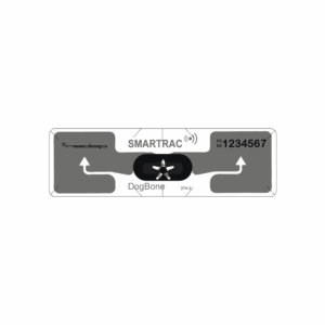 Tag UHF transparente con adhesivo para Vehiculo ( EPC Gen 2 )