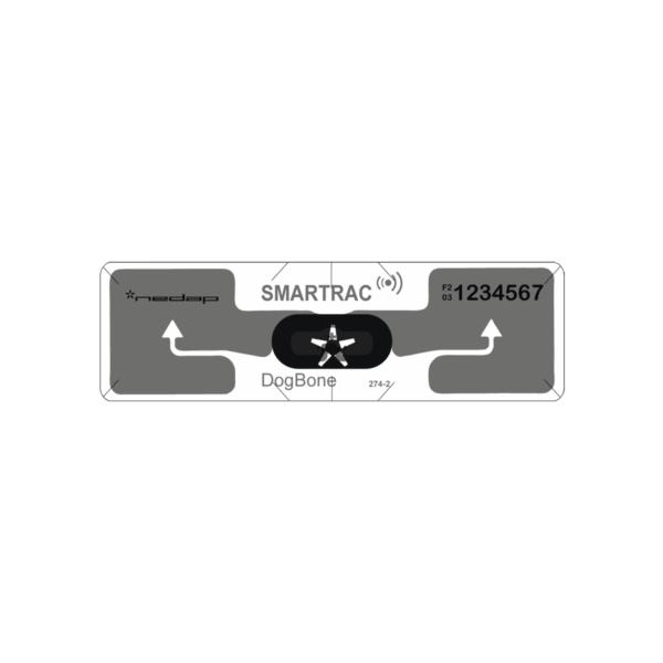 Tag UHF transparente con adhesivo para Vehiculo ( EPC Gen 2 )