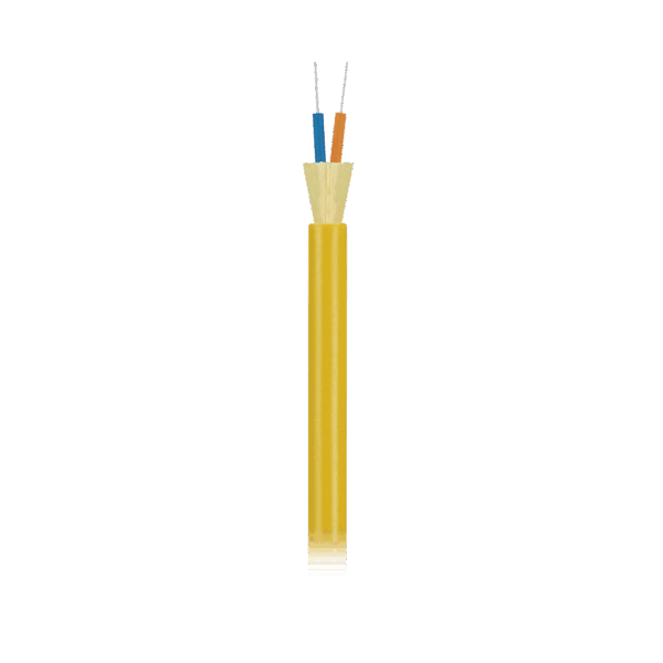 Cable de Fibra Óptica de 2 Hilos (G.657.A1), Monomodo OS2 9/125, Interior, Tight Buffer 900um, No Conductiva (Dieléctrica), Riser, Precio Por Metro