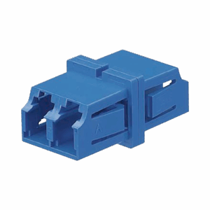 Módulo Acoplador LC Duplex, Para Fibra Monomodo, Color Azul