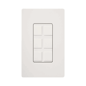 Caja de pared para contactos varios, 6 mini espacios.