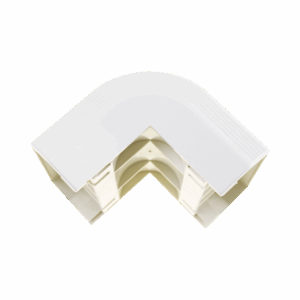 Esquinero exterior, para uso con canaleta T70, Material PVC ...