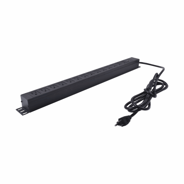 PDU Barra Multicontactos Vertical con 14 Salidas 125V/15A, Contactos Tipo NEMA