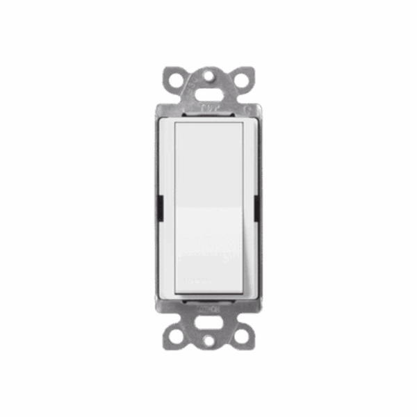 Interruptor Claro, 3 Hilos, 15A, Color Blanco