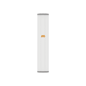 Antena Sectorial MIMO 4X4 de 45 º,  4.9 – 6.4 GHz, IP55, Ganancia de 22 dBi, 4 Conectores N-hembra, Montaje y Jumper tipo N incluido.