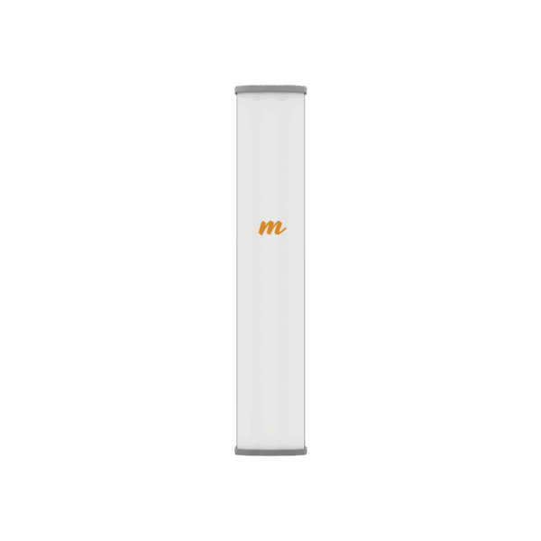 Antena Sectorial MIMO 4X4 de 45 º,  4.9 - 6.4 GHz, IP55, Ganancia de 22 dBi, 4 Conectores N-hembra, Montaje y Jumper tipo N incluido.