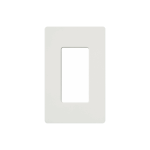 Placa de pared 1 espacio, para atenuador (dimmer), apagador ...
