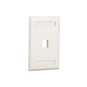 Placa de Pared Vertical, Salida Para 1 Puerto Keystone, Con ...