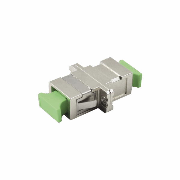 Módulo acoplador de fibra óptica simplex SC/APC a SC/APC compatible con fibra Monomodo