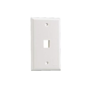 Placa de Pared Vertical, Salida Para 1 Puerto Keystone, Colo...