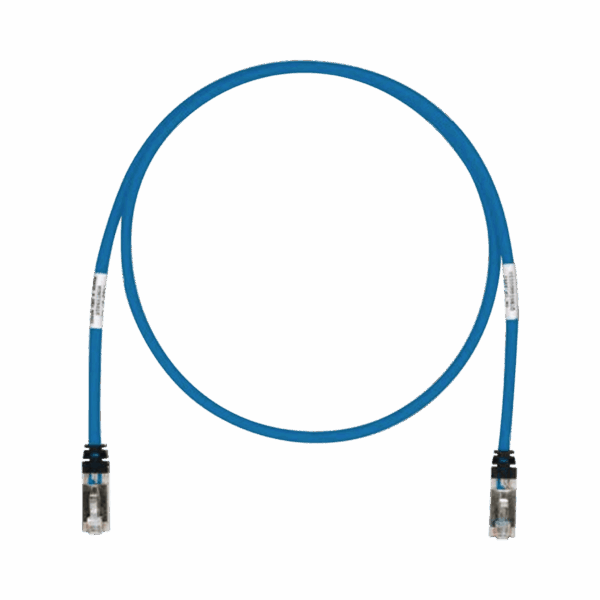 Patch Cord Cat6A, Blindado S/FTP, CM/LS0H, 20 m, Color Azul