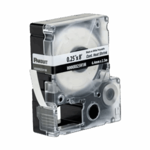 CASSETTE D ETIQUETAS CONTINUA TERMO CONTRACTIL  .25 IN D/ANC...