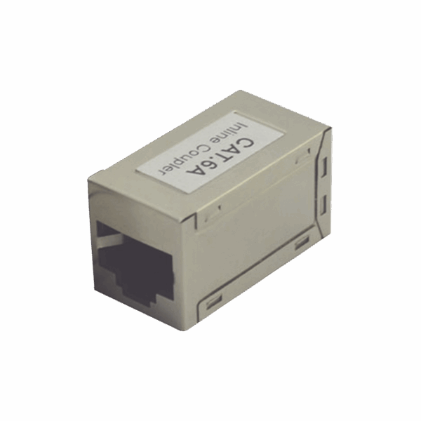 Acoplador STP Cat6A hembra RJ45 a RJ45 hembra