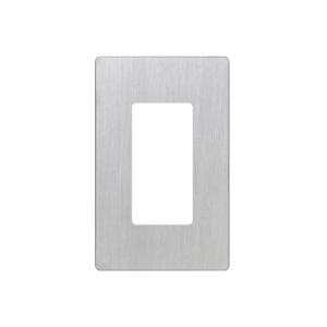 Placa de pared 1 espacio, diseño tipo metálico, para atenuad...
