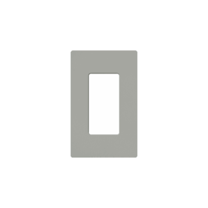 Placa de pared 1 espacio, para atenuador (dimmer), switch ó ...