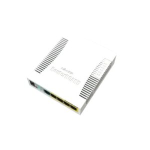 (RB260GSP) Switch Mikrotik 5 puertos PoE (Pasivo) (1in/4out)...