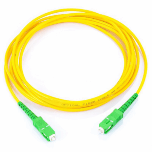 Jumper de Fibra Óptica Monomodo SC/APC-SC/APC Simplex, color...