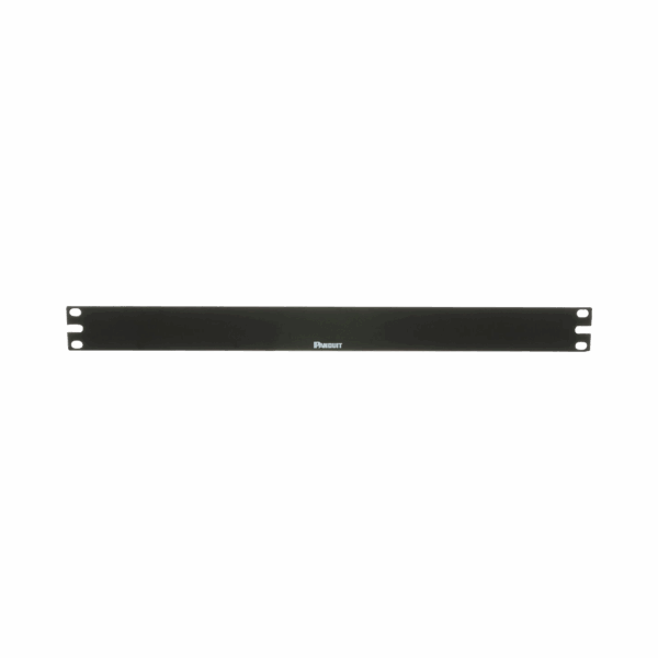 Tapa Ciega Para Rack Estándar de 19in, Plano, de Acero, 1UR, Color Negro