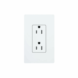 Tomacorriente receptáculo convencional  120V, 15A, color bla...