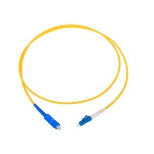 Jumper de Fibra Óptica Monomodo LC/UPC-SC/UPC Simplex de 1 metro
